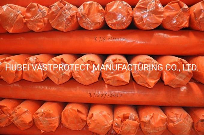 Size 12′ *100′ Double Orange Rip Proof Poly Roll