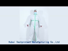 Wärmeversiegelte Tape Seam CE Typ4/5/6 Nichtgewebte Schutzbekleidung