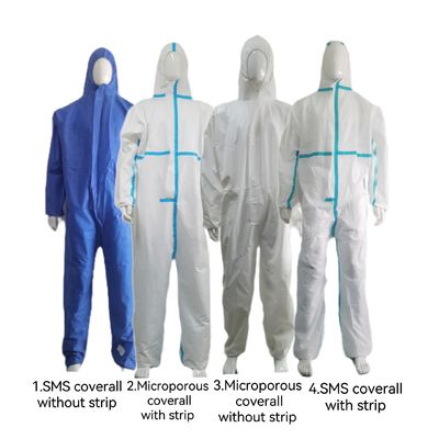 Einwegbekleidung zur Abbau von Asbest, antistatisch CE Kategorie 3 III Typ 5/6