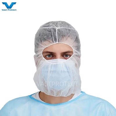 Personalisiertes Logo 18GSM Nicht gewebte PP Ninja Balaclava Astronaut Weltraumkappe zum Schutz