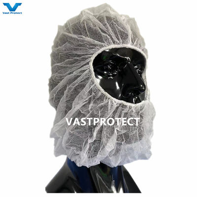 Personalisiertes Logo 18GSM Nicht gewebte PP Ninja Balaclava Astronaut Weltraumkappe zum Schutz