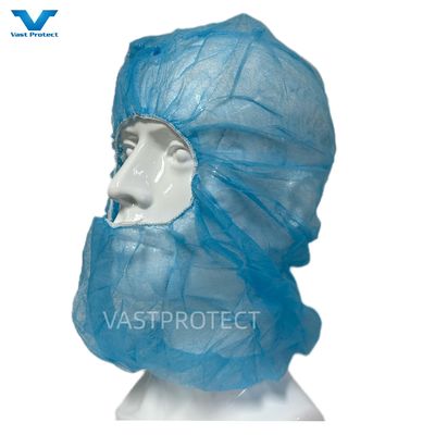 Einweg-Polypropylen-Ninja-Astronaut-Balaclava-Kopfhühle für den Weltraumschutz