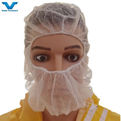 Einweg-Polypropylen-Ninja-Astronaut-Balaclava-Kopfhühle für den Weltraumschutz