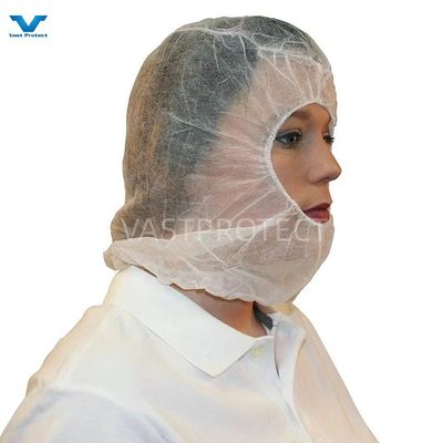 Einweg-Schutzkopfschutz aus Polypropylen, nicht gewebter PP-Ninja-Balaclava-Hut