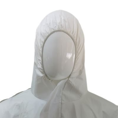 Anti-statische Tyvek 400-Kleidung Typ 5 6 Mikroporöses PPE-Sicherheitsprodukt Einweg-Kleidung