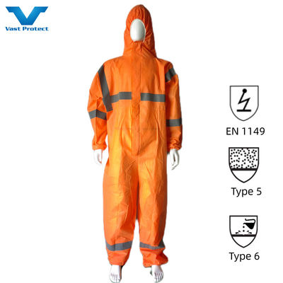 Einweg-Coveralls ohne Fußdeckel für den australischen Markt