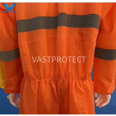 Einweg-Coveralls ohne Fußdeckel für den australischen Markt