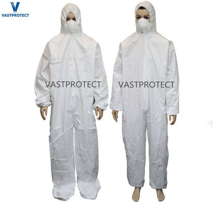 Einweg-Coveralls mit gestrickten Manschetten Optimaler Schutz und Komfort