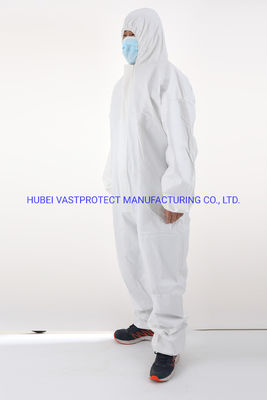Wasserdichtes Einweggekleid mit PP-Mikroporösem Film Beide Geschlechter und Atmung