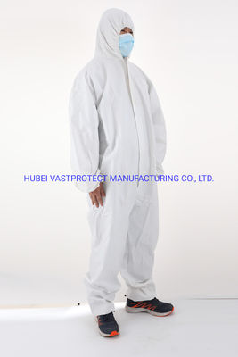 Wasserdichtes Einweggekleid mit PP-Mikroporösem Film Beide Geschlechter und Atmung
