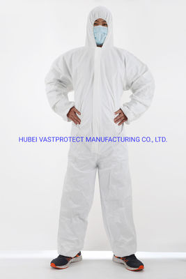 Wasserdichtes Einweggekleid mit PP-Mikroporösem Film Beide Geschlechter und Atmung