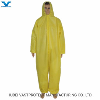 CE-Zulassung Typ 5/6 Wasserdicht Atmungspflichtig Mikroporöses Einwegbekleid für Bergbau