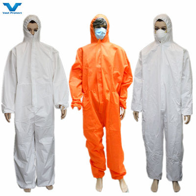 Gesamtschicht Typ 456 PPE-Sicherheit Kategorie III Einwegschutz-Bedeckung Modell Nr. VPT621