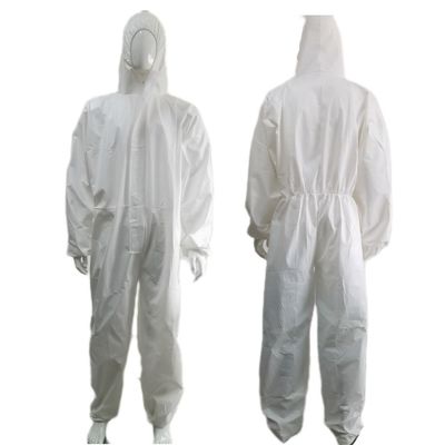 Individuelle CE-Kategorie 3 Typ 5 6 Antistatische En1149 Einweg-Schutzkleidung mit Mikroporen