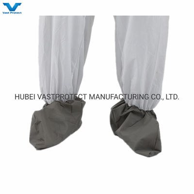 Anwendbare rosafarbene PPE-Schutzkleidung Einweg-Nichtgewebe-Coveralls mit Schuhdeckel