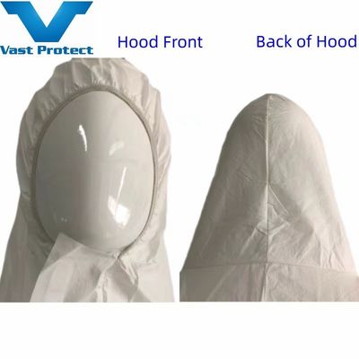 VASTPROTECT-608 Einweg-Schutzanzug für weißes Licht mit Mikroporenmaterial