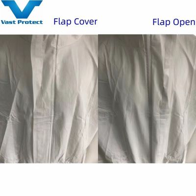 VASTPROTECT-608 Einweg-Schutzanzug für weißes Licht mit Mikroporenmaterial