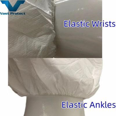 VASTPROTECT-608 Einweg-Schutzanzug für weißes Licht mit Mikroporenmaterial