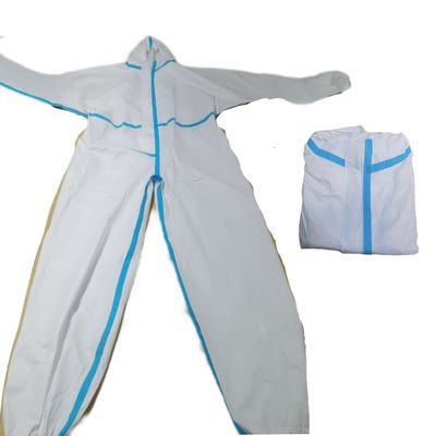 En1149 Anti-statische Mikroporeuse Umhüllung mit Bandnaht 175 x 140 cm ohne Schuhdeckel
