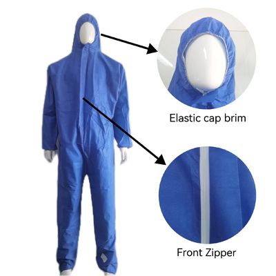Anti-Virus-Wasserdichtes Gesamtgewand CE Typ5 6 Schutzanzug Modell Nr. VASTPROTECT-609