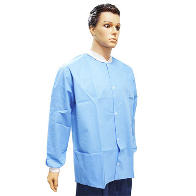 Nichtgewebte PP Mikroporöse Labormantel Staubschutz 20000PCS/Tag Produktion