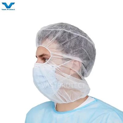 25GSM Nonwoven PP Ninja Astronaut Space Balaclava Cover Kopfhaube mit Versandkosten