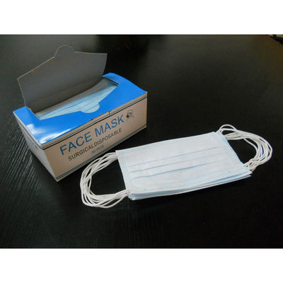 CE-Weißliste 3 Ply Earloop Nonwoven PP Medizinische Schutzmaske Einwegmaske