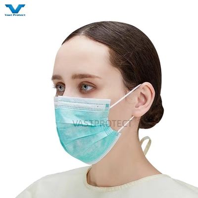 En14683 3 Ply Atemfähige Ohrschleife Erwachsene Gesichtsmaske mit FFP1 Filter-Rating und CE-Zulassung