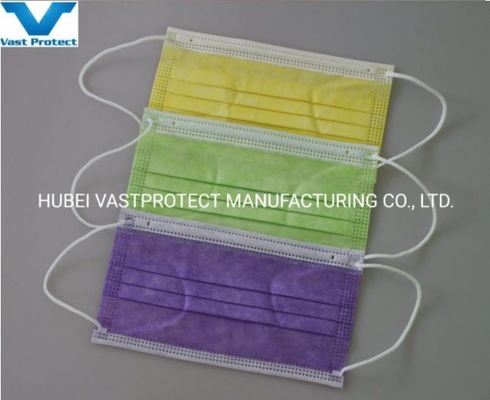 En14683 3 Ply Atemfähige Ohrschleife Erwachsene Gesichtsmaske mit FFP1 Filter-Rating und CE-Zulassung