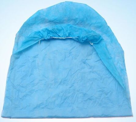 80*200cm Anpassung Einweg-Bettwäsche aus PP-Spunbond-Nichtgewebe in Weißblau