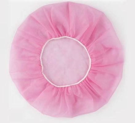 Nicht gewebte PP Einweg-Runde Bouffant Kappe 21 Prim / 24 Prim Zoll Durchmesser 53/60cm 10/12GSM 100/Bx 1000pack