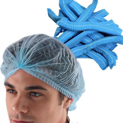 Einfach elastischer Stil Lebensmittelverarbeitung Bäckerei Gastronomie Kopfbedeckung Haarnetze Clip Mop Cap