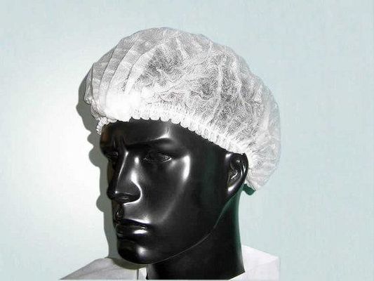 Einfach elastischer Stil Lebensmittelverarbeitung Bäckerei Gastronomie Kopfbedeckung Haarnetze Clip Mop Cap