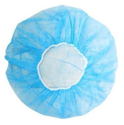 OEM Handgefertigte Einweg-Rundkappen aus nicht gewebtem PP mit einmaligem elastischem Gummi