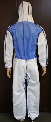 Zahlungen in USD Einwegoveralls mit Doppel-/Singer-Flap-Zipperoveralls