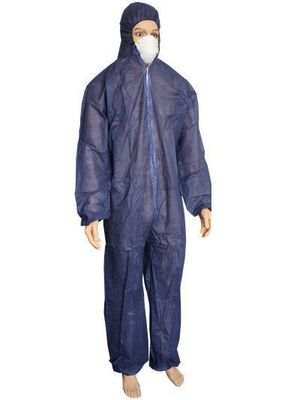 Zahlungen in USD Einwegoveralls mit Doppel-/Singer-Flap-Zipperoveralls