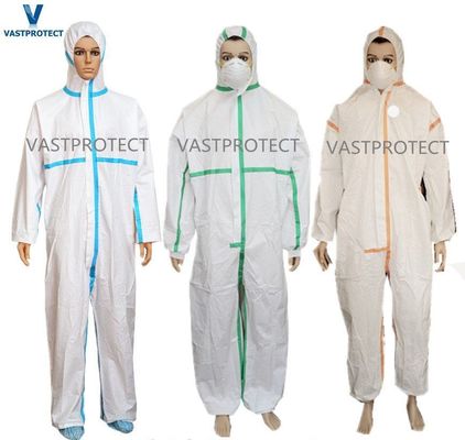 Einweg-Tape-Coveralls mit versiegelter Naht