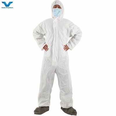 Einweg-PV-Nichtgewebebekleidung CE Typ 5/6 Kategorie 3 für Schutzkleidung Anwendbar