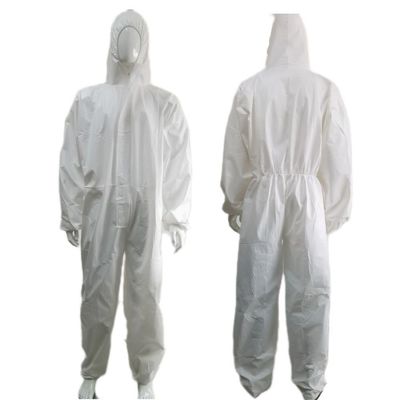 50GSM CE Kategorie 3 Typ 5 6 Antimatik En1149 Wasserdicht Einwegschutzkleidung