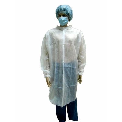 VPT601 117*135cm Einweg-PP-Laborkittel für industrielle Schutzkleidung