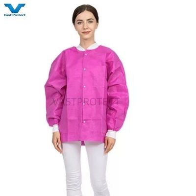 Profi-Ausrüstung, einweichsverwendbare Jacke, Labormantel für Erwachsene