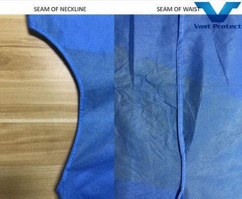 SGS-zertifizierte SMS-Versorgungskleidung für Erwachsene mit elastischer Manschette und antibakteriellen Eigenschaften