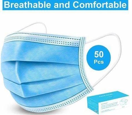 Schutzmaske für chirurgische und medizinische Einwegmasken Bfe 95% elastische Ohrschleife für Erwachsene