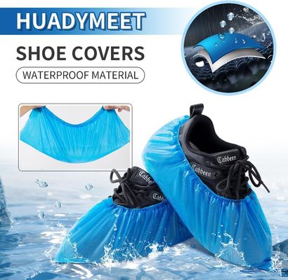 Wasserdicht, rutschfeste, langlebige CPE-Plastik-Schuhe für einmaliges Gebrauch