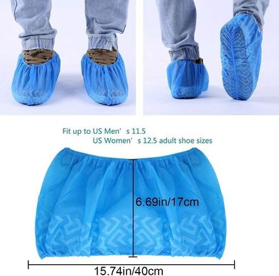 Nicht rutschfähige, langlebige Einweg-Schuhe für Innenräume 15*39cm