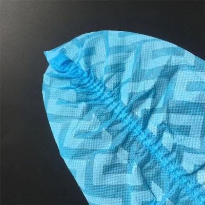 Schutzgut für einmalige Überschuhen Blau Schuhdeckel zur Reinigung und zum Schutz