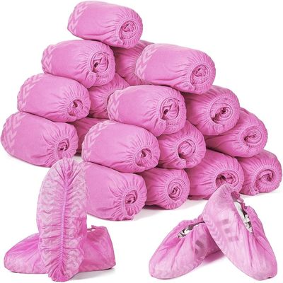 18*41cm elastischer Stil Einweg-Schuhdeckel aus PP/PE/CPE für Zahnversorgung