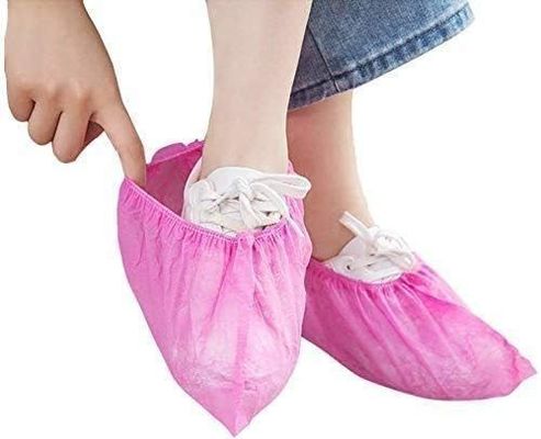 18*41cm elastischer Stil Einweg-Schuhdeckel aus PP/PE/CPE für Zahnversorgung