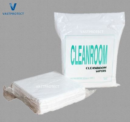 9"X9" Laserschnitt Lint-frei Polyester Reinraum Wipper Klasse 100/1000/10000 Wasserdicht