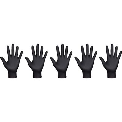 En420 Standard Schwarzblau Lila Nitrilhandschuhe für ärztliche Untersuchungen und Haushalte